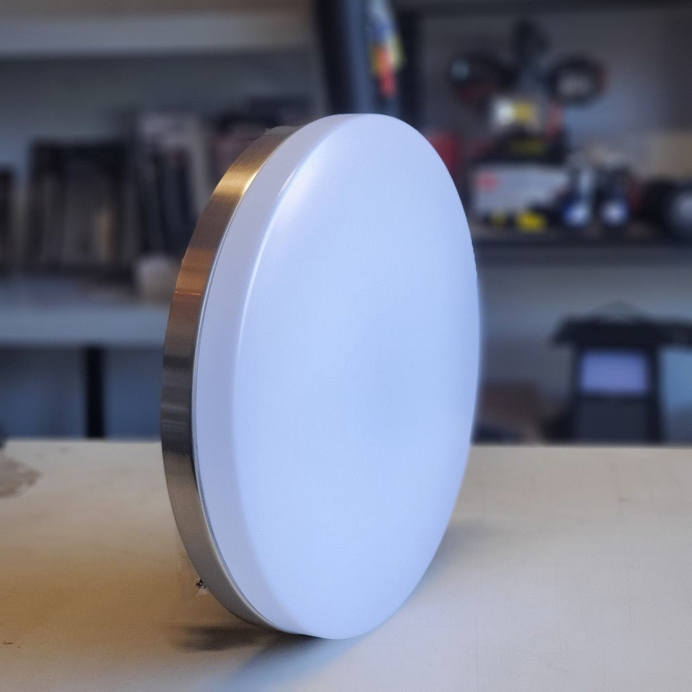 Flexinstall LED 12 in. Brushed Nickel Edge to Edge Recessed Ceiling Light for Home with 5CCT + DuoBright Dimming (92057) Flexinstall LED 12 in. Brushed Nickel Edge to Edge Recessed Ceiling Light for Home with 5CCT + DuoBright Dimming (92057)